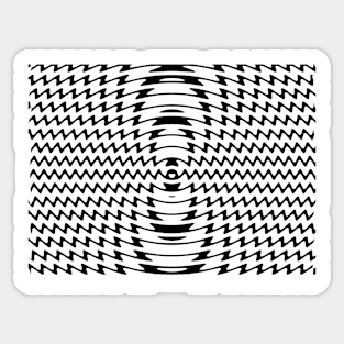 Destructive Interference Sticker